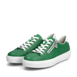 Rieker Summer Shoes-Women'S Sneaker Low Grass Green