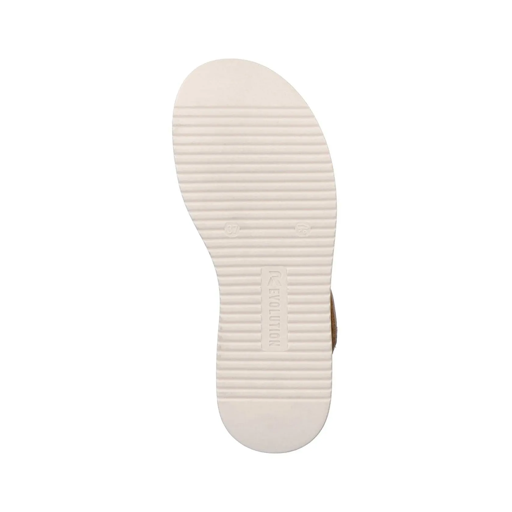 Rieker Sandals & Sandals-Women'S Strappy Sandals Cream Beige