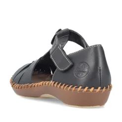 Rieker Sandals & Sandals-Women'S Strappy Sandals Midnight Black