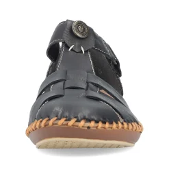 Rieker Sandals & Sandals-Women'S Strappy Sandals Midnight Black