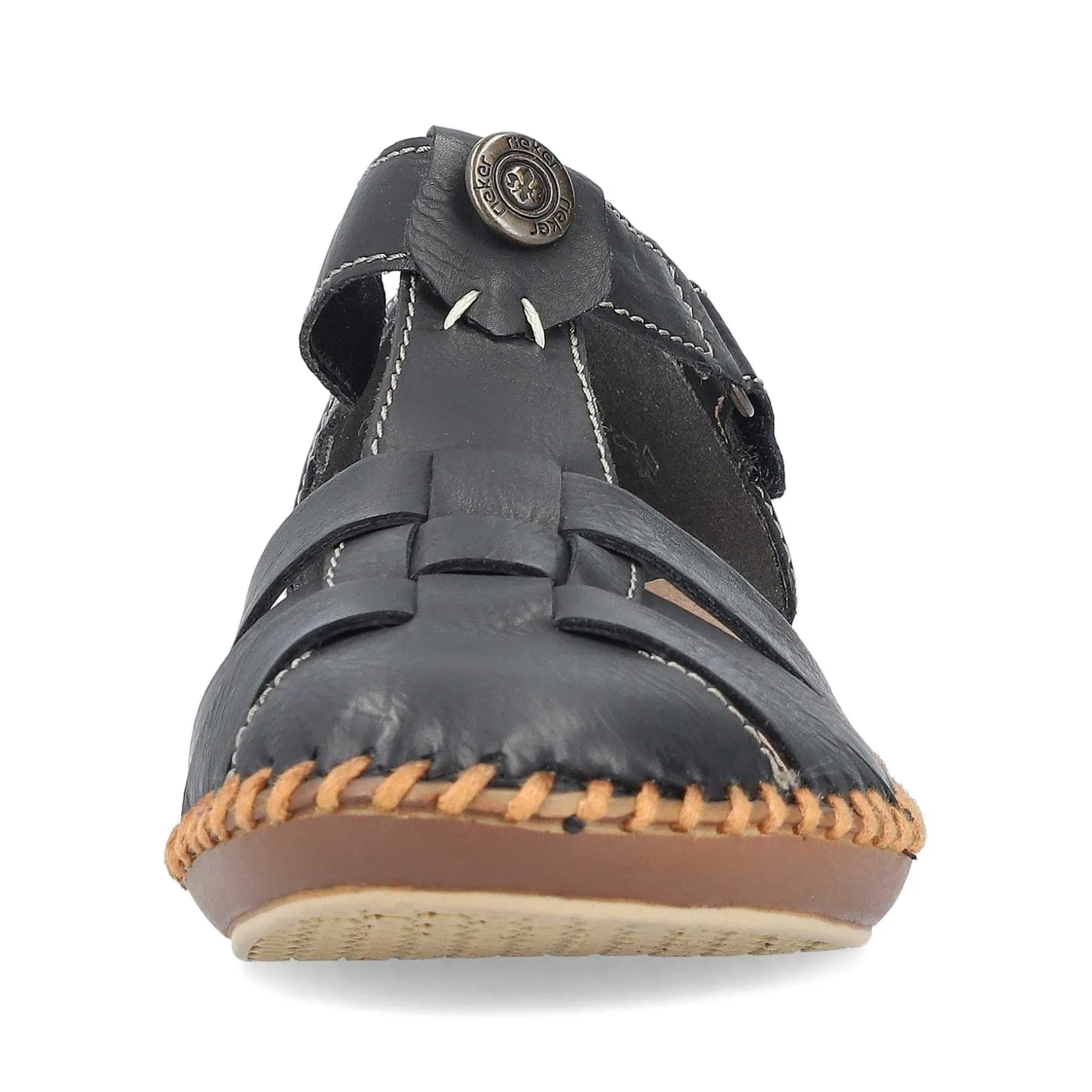 Rieker Sandals & Sandals-Women'S Strappy Sandals Midnight Black