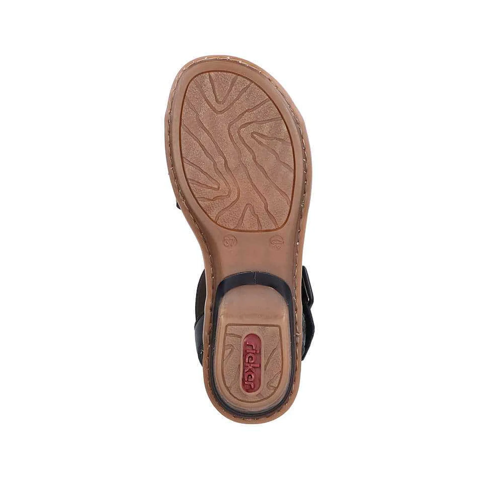 Rieker Sandals & Sandals-Women'S Strappy Sandals Night Black
