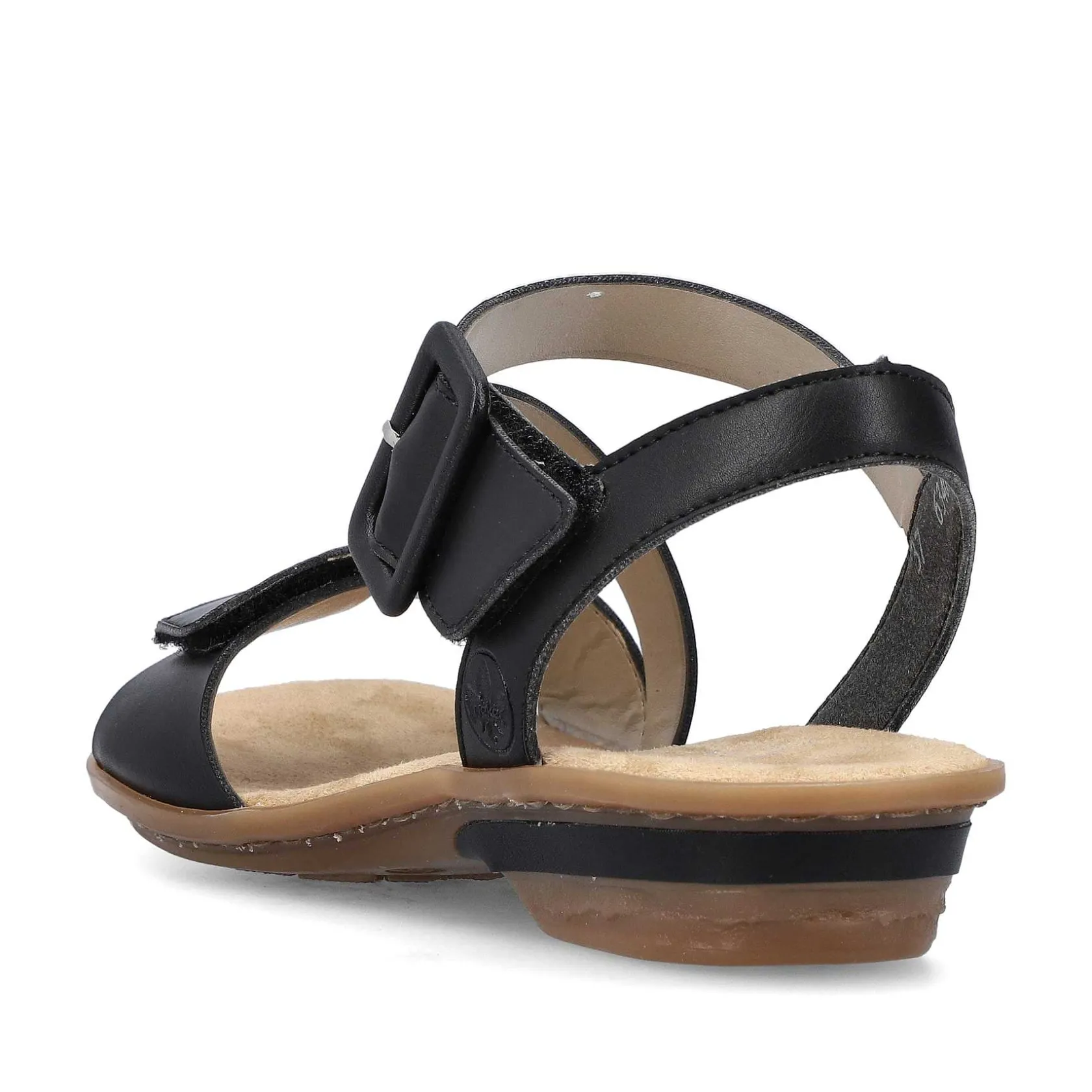 Rieker Sandals & Sandals-Women'S Strappy Sandals Night Black