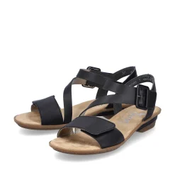 Rieker Sandals & Sandals-Women'S Strappy Sandals Night Black