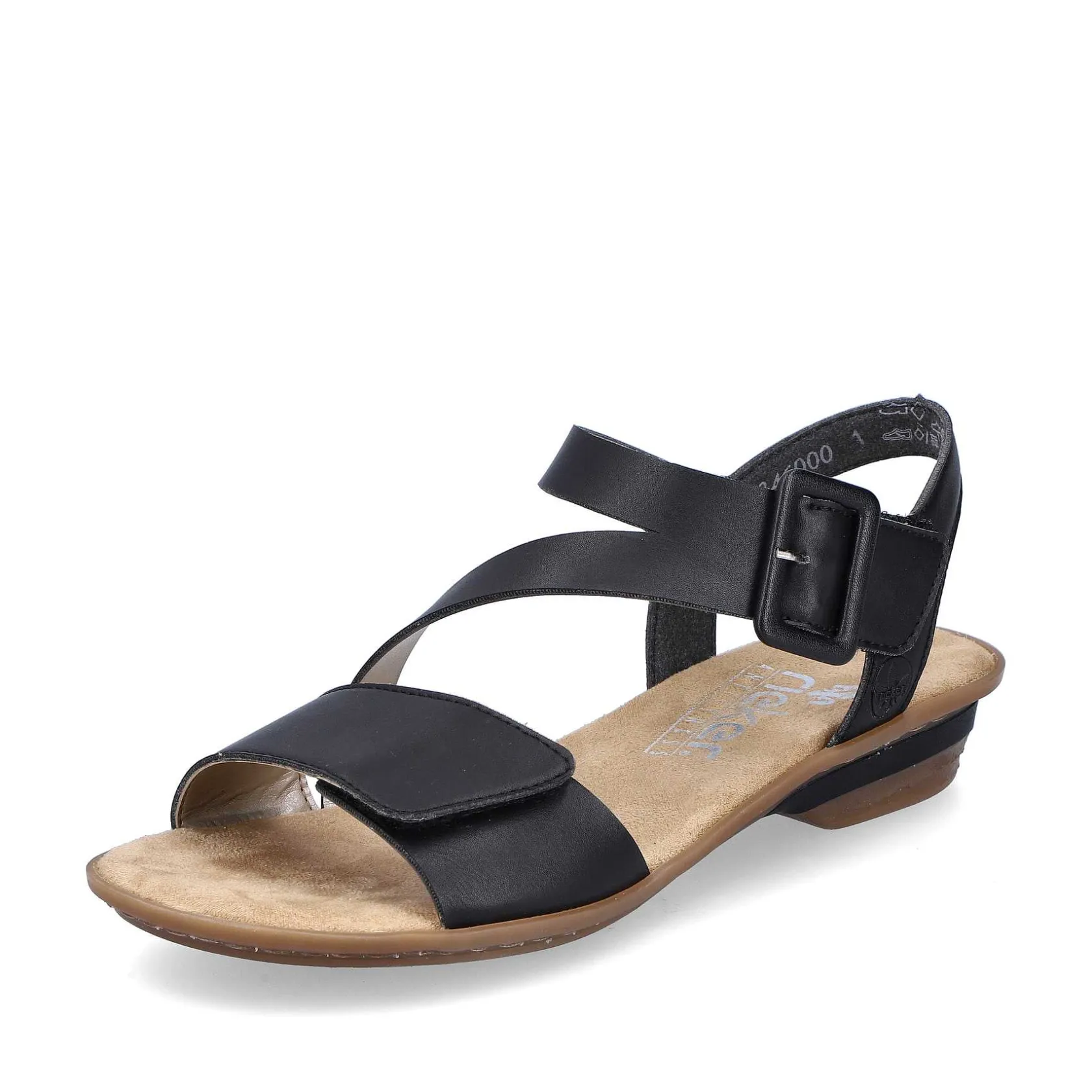 Rieker Sandals & Sandals-Women'S Strappy Sandals Night Black