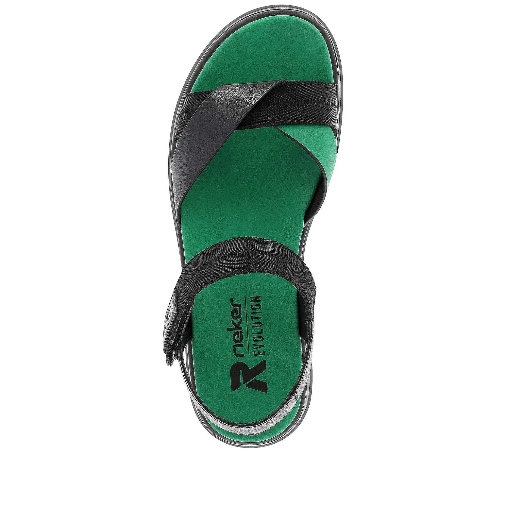 Rieker Sandals & Sandals-Women'S Strappy Sandals Night Black