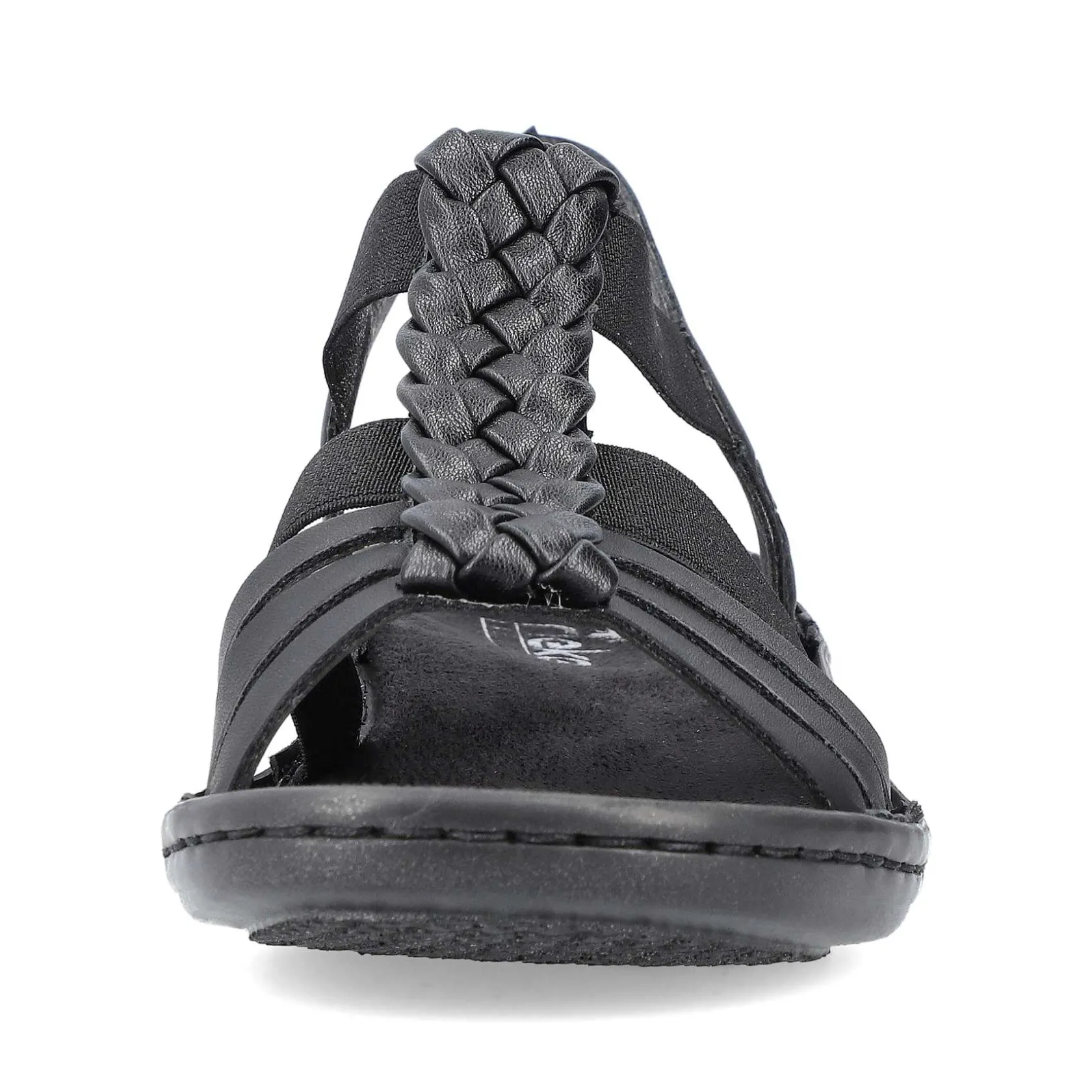Rieker Sandals & Sandals-Women'S Strappy Sandals Asphalt Black