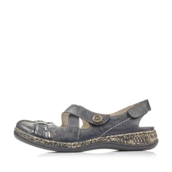 Rieker Sandals & Sandals-Women'S Strappy Sandals Navy Blue
