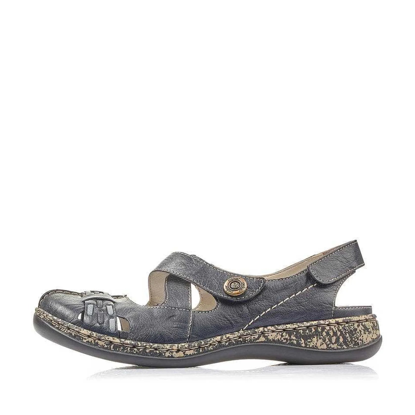 Rieker Sandals & Sandals-Women'S Strappy Sandals Navy Blue