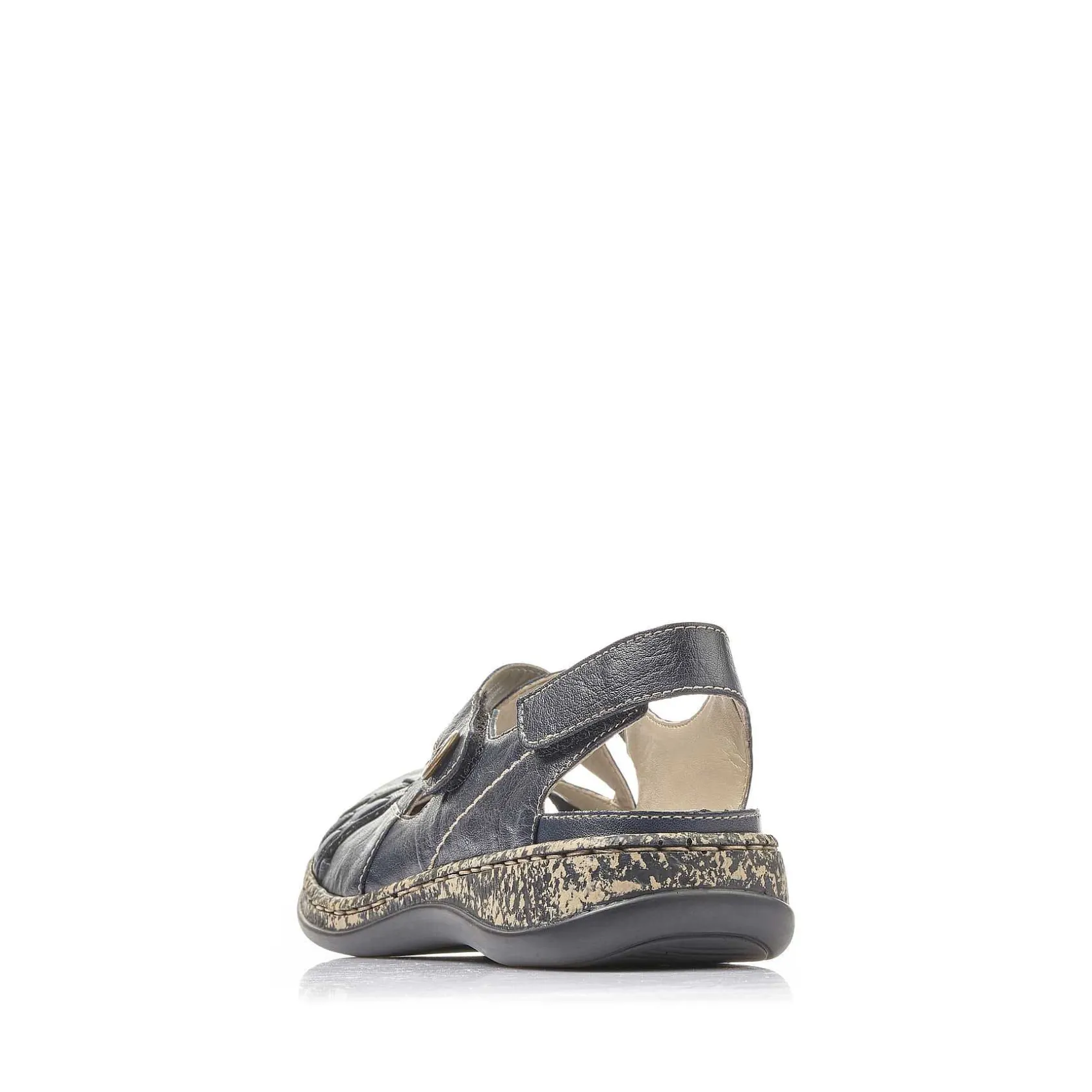 Rieker Sandals & Sandals-Women'S Strappy Sandals Navy Blue