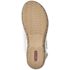 Rieker Sandals & Sandals-Women'S Strappy Sandals Pure White
