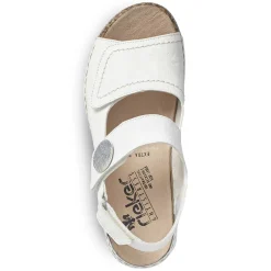 Rieker Sandals & Sandals-Women'S Strappy Sandals Pure White