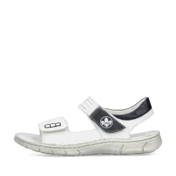 Rieker Sandals & Sandals-Women'S Strappy Sandals Edelweis