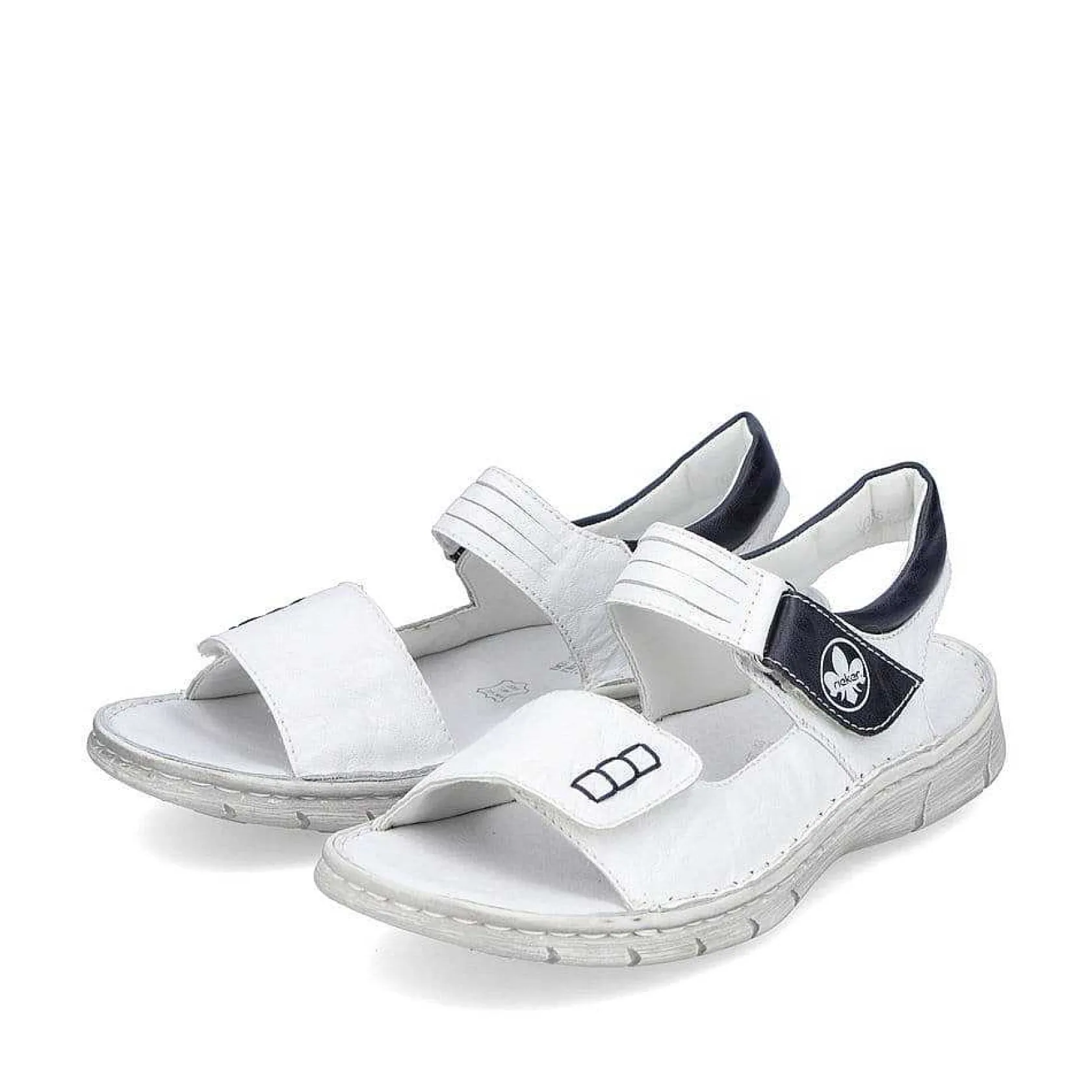 Rieker Sandals & Sandals-Women'S Strappy Sandals Edelweis