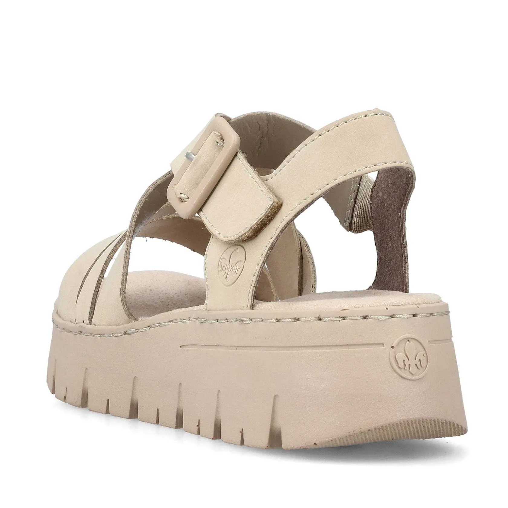 Rieker Sandals & Sandals-Women'S Strappy Sandals Light Beige