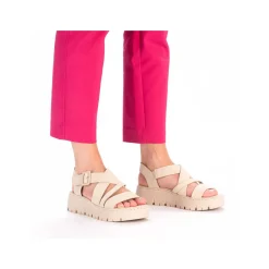 Rieker Sandals & Sandals-Women'S Strappy Sandals Light Beige