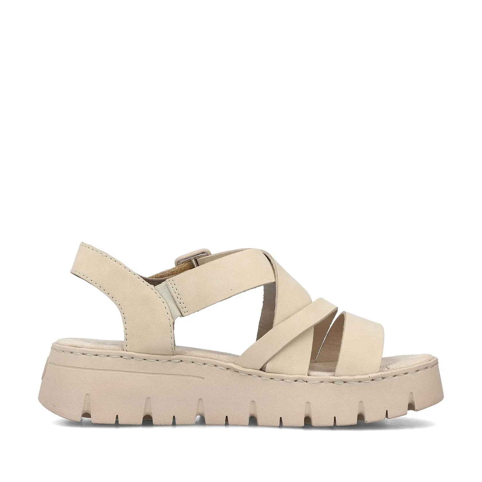 Rieker Sandals & Sandals-Women'S Strappy Sandals Light Beige