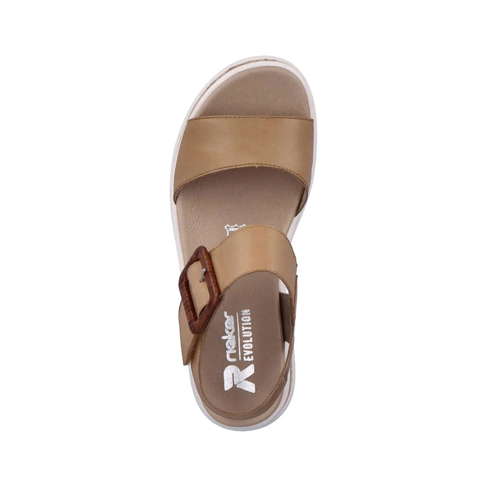 Rieker Sandals & Sandals-Women'S Strappy Sandals Clay Beige