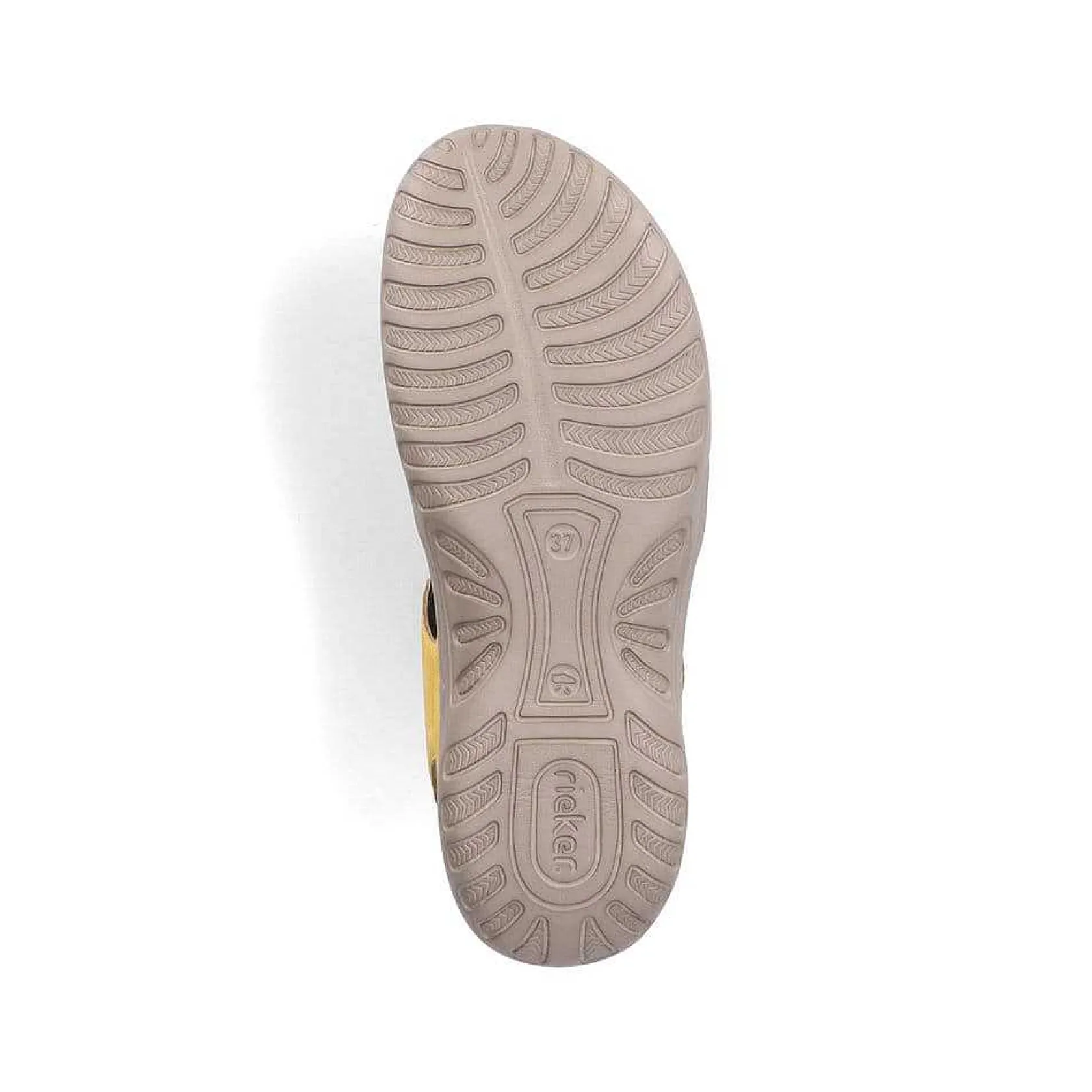 Rieker Vegan-Women'S Strappy Sandals Lemon Yellow