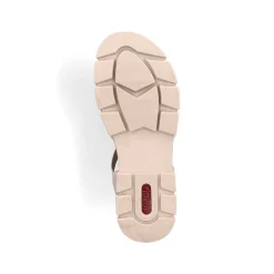 Rieker Vegan-Women'S Strappy Sandals Light Beige