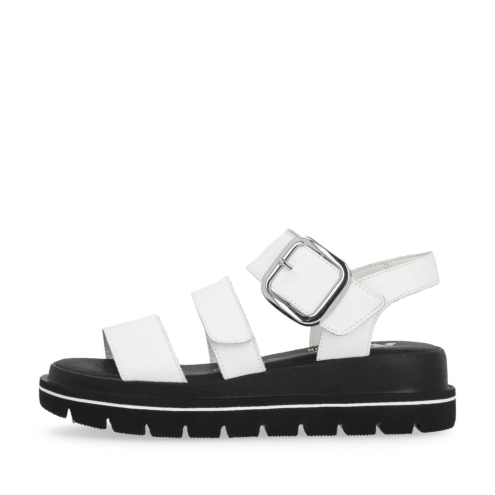 Rieker Sandals & Sandals-Women'S Strappy Sandals Pearl White