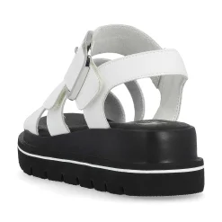 Rieker Sandals & Sandals-Women'S Strappy Sandals Pearl White
