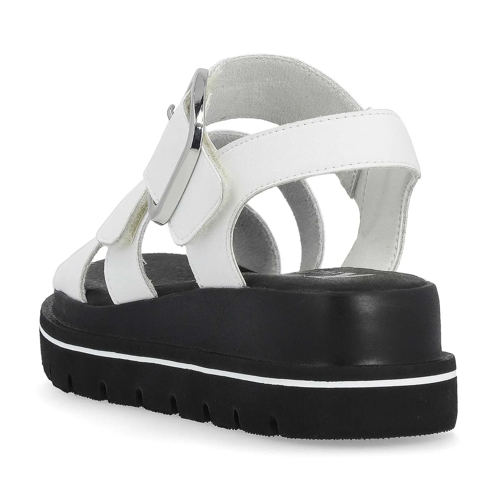 Rieker Sandals & Sandals-Women'S Strappy Sandals Pearl White