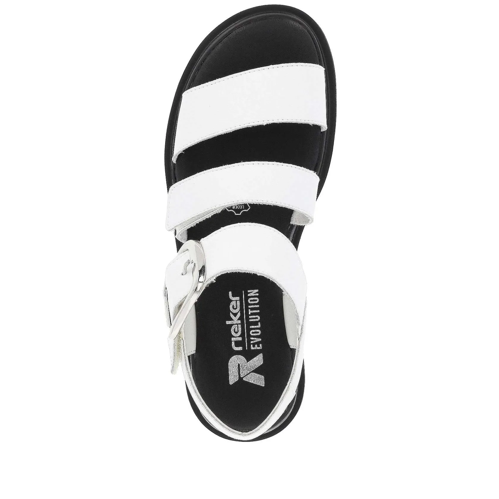 Rieker Sandals & Sandals-Women'S Strappy Sandals Pearl White