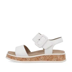 Rieker Sandals & Sandals-Women'S Strappy Sandals Brilliant White