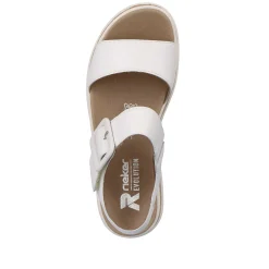 Rieker Sandals & Sandals-Women'S Strappy Sandals Brilliant White