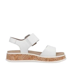 Rieker Sandals & Sandals-Women'S Strappy Sandals Brilliant White