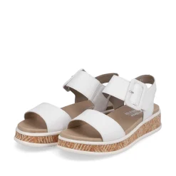 Rieker Sandals & Sandals-Women'S Strappy Sandals Brilliant White