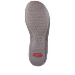 Rieker Sandals & Sandals-Women'S Strappy Sandals Black Gray