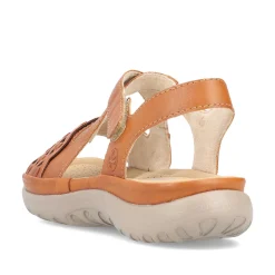 Rieker Sandals & Sandals-Women'S Strappy Sandals, Nut Brown
