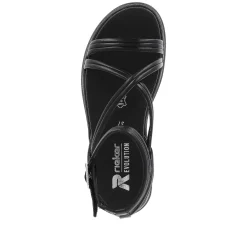 Rieker Sandals & Sandals-Women'S Strappy Sandals Noir