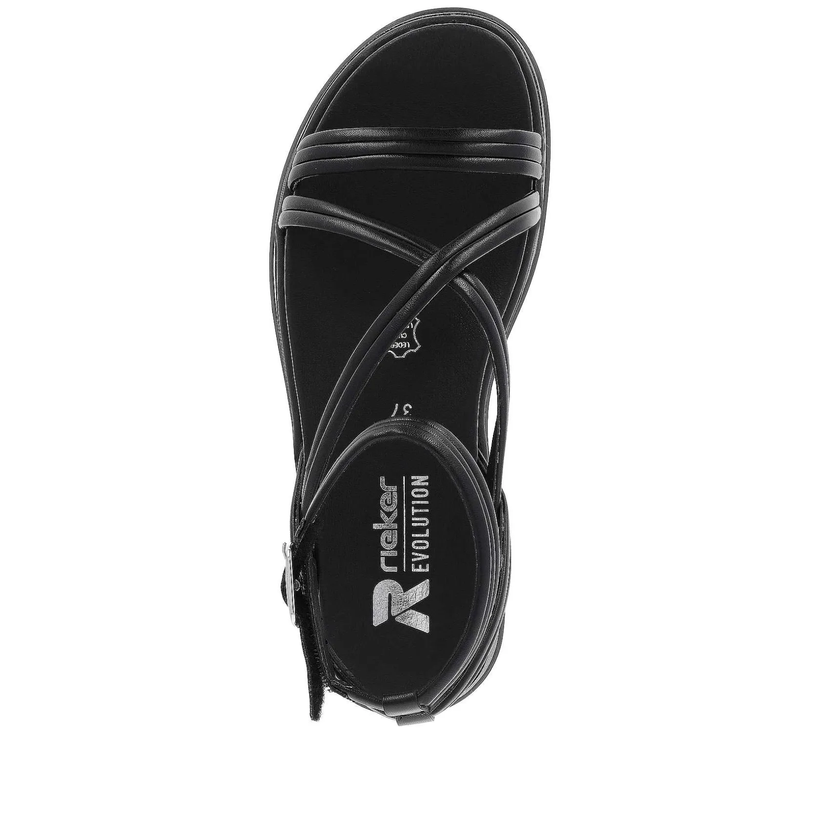 Rieker Sandals & Sandals-Women'S Strappy Sandals Noir