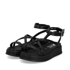 Rieker Sandals & Sandals-Women'S Strappy Sandals Noir