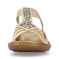 Rieker Sandals & Sandals-Women'S Strappy Sandals Light Brown