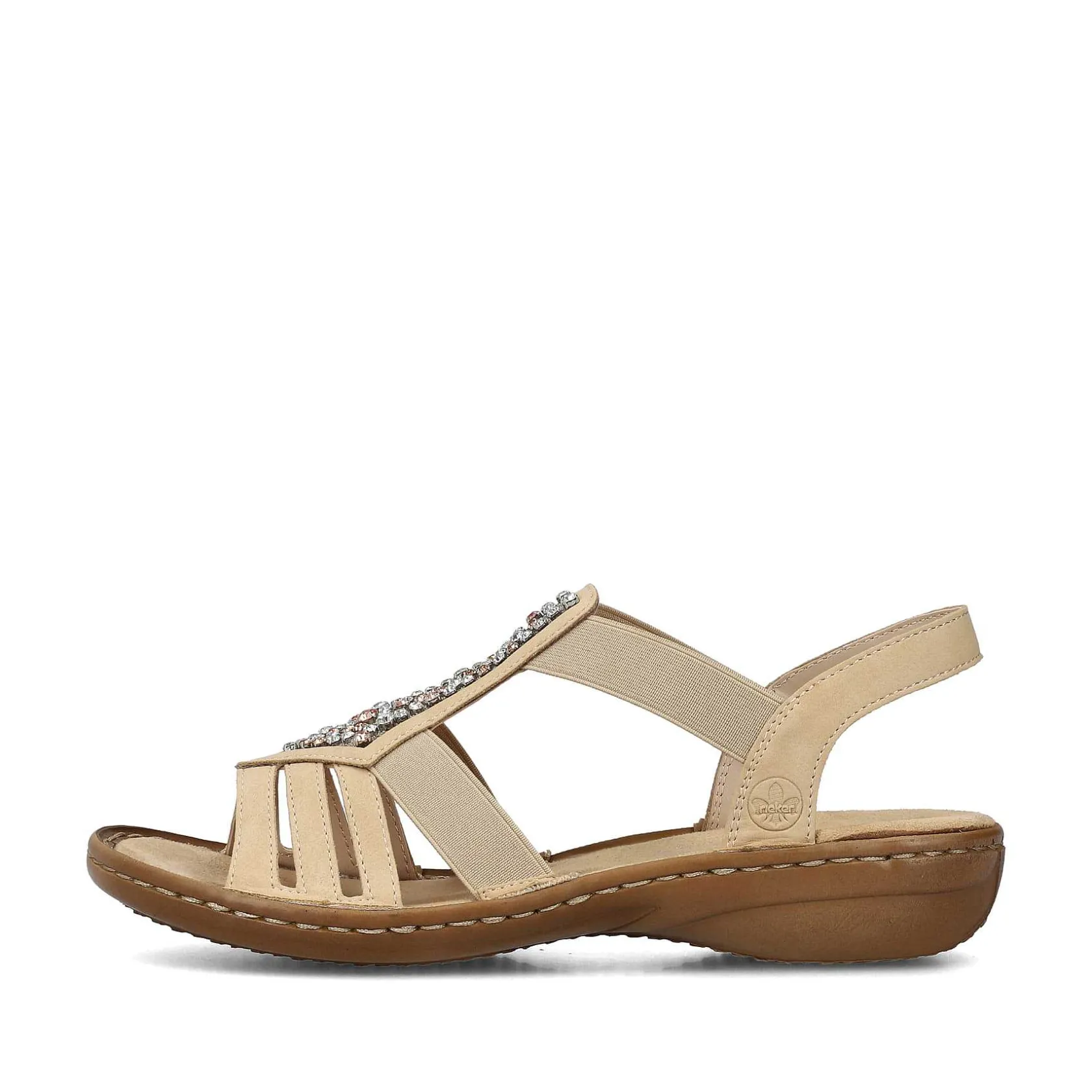 Rieker Sandals & Sandals-Women'S Strappy Sandals Light Brown