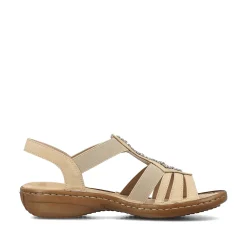 Rieker Sandals & Sandals-Women'S Strappy Sandals Light Brown