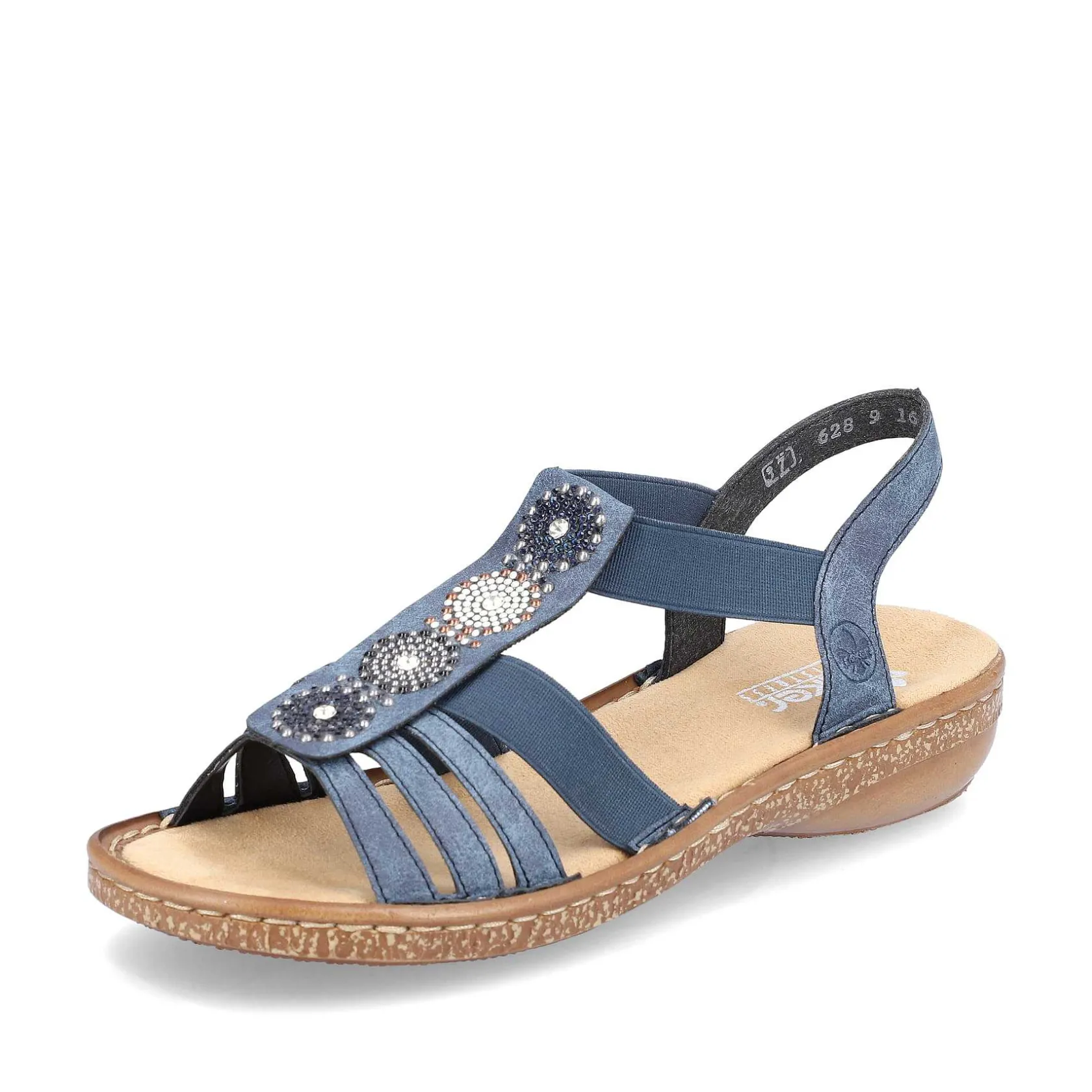 Rieker Sandals & Sandals-Women'S Strappy Sandals Navy Blue