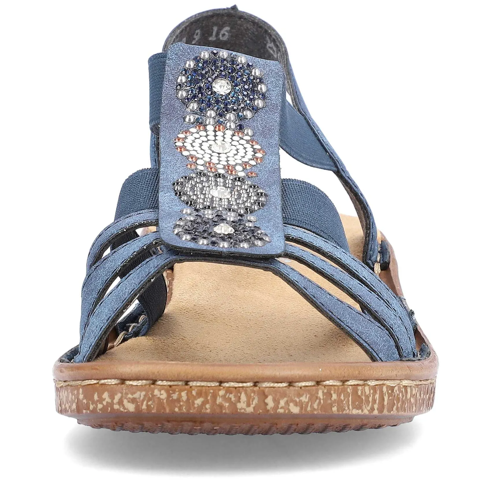 Rieker Sandals & Sandals-Women'S Strappy Sandals Navy Blue