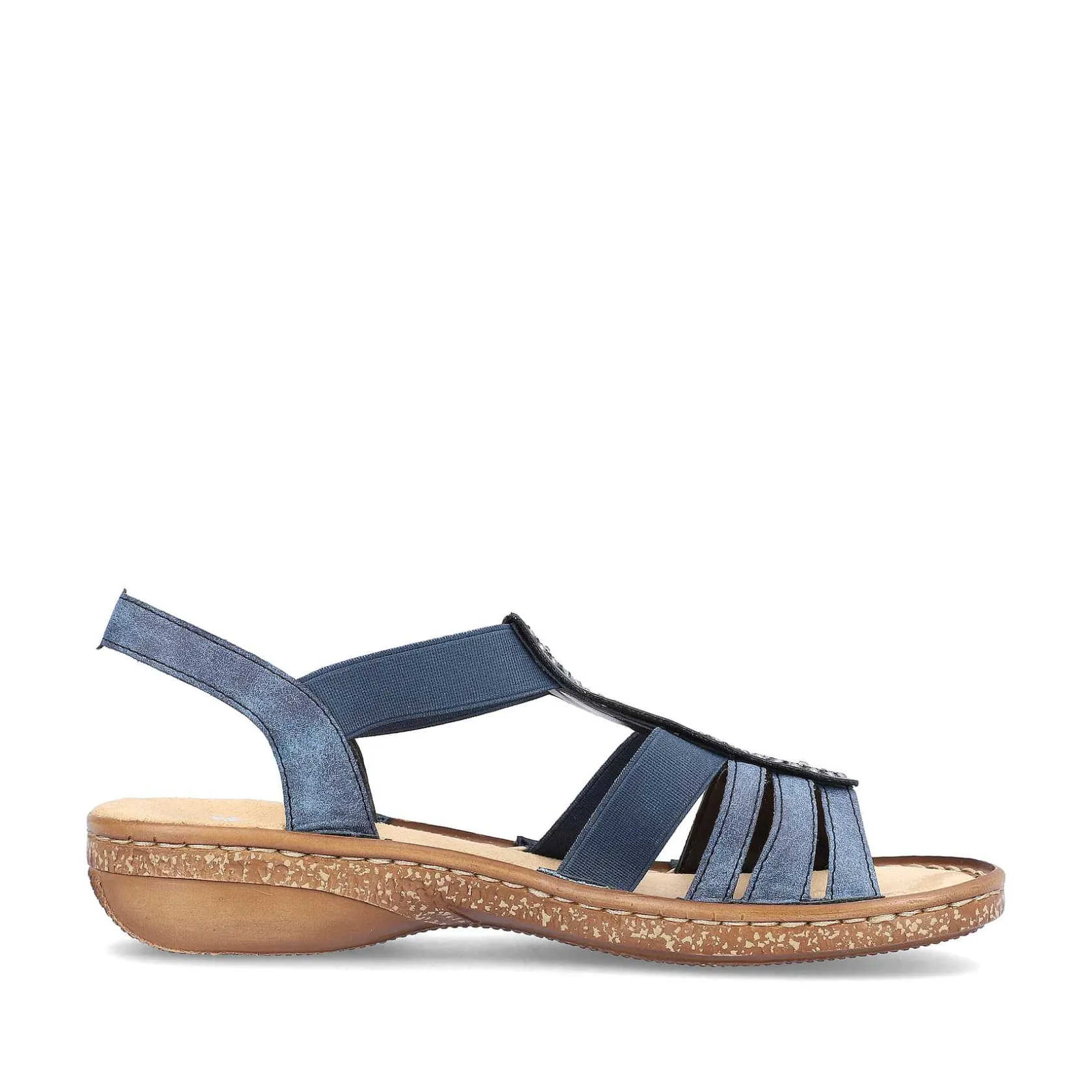Rieker Sandals & Sandals-Women'S Strappy Sandals Navy Blue