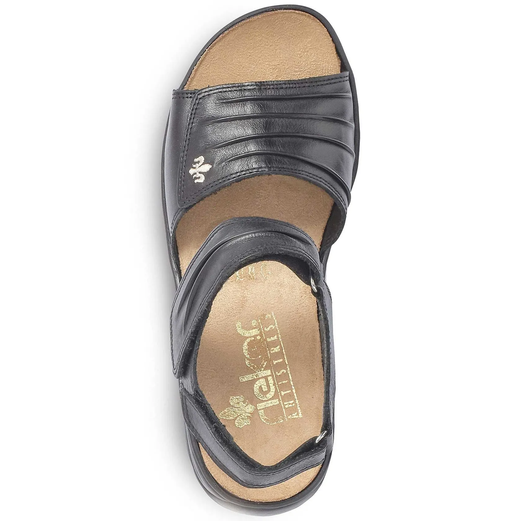 Rieker Sandals & Sandals-Women'S Strappy Sandals Night Black