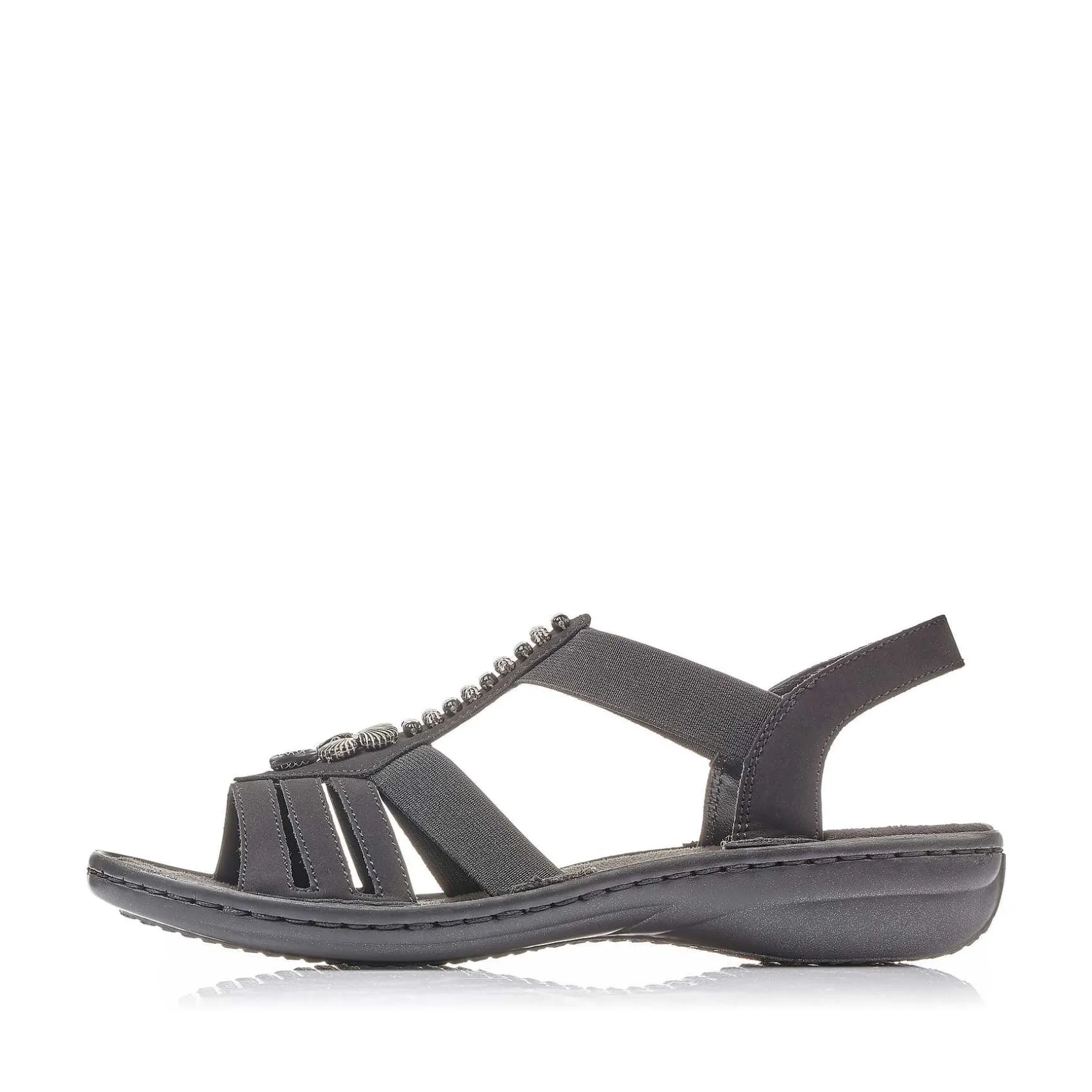 Rieker Sandals & Sandals-Women'S Strappy Sandals Night Black