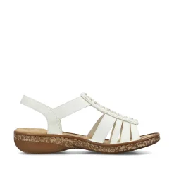 Rieker Sandals & Sandals-Women'S Strappy Sandals Light Beige