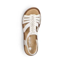 Rieker Sandals & Sandals-Women'S Strappy Sandals Light Beige