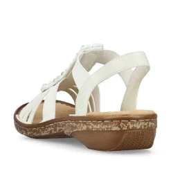 Rieker Sandals & Sandals-Women'S Strappy Sandals Light Beige