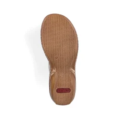 Rieker Sandals & Sandals-Women'S Strappy Sandals Light Beige