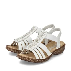 Rieker Sandals & Sandals-Women'S Strappy Sandals Light Beige